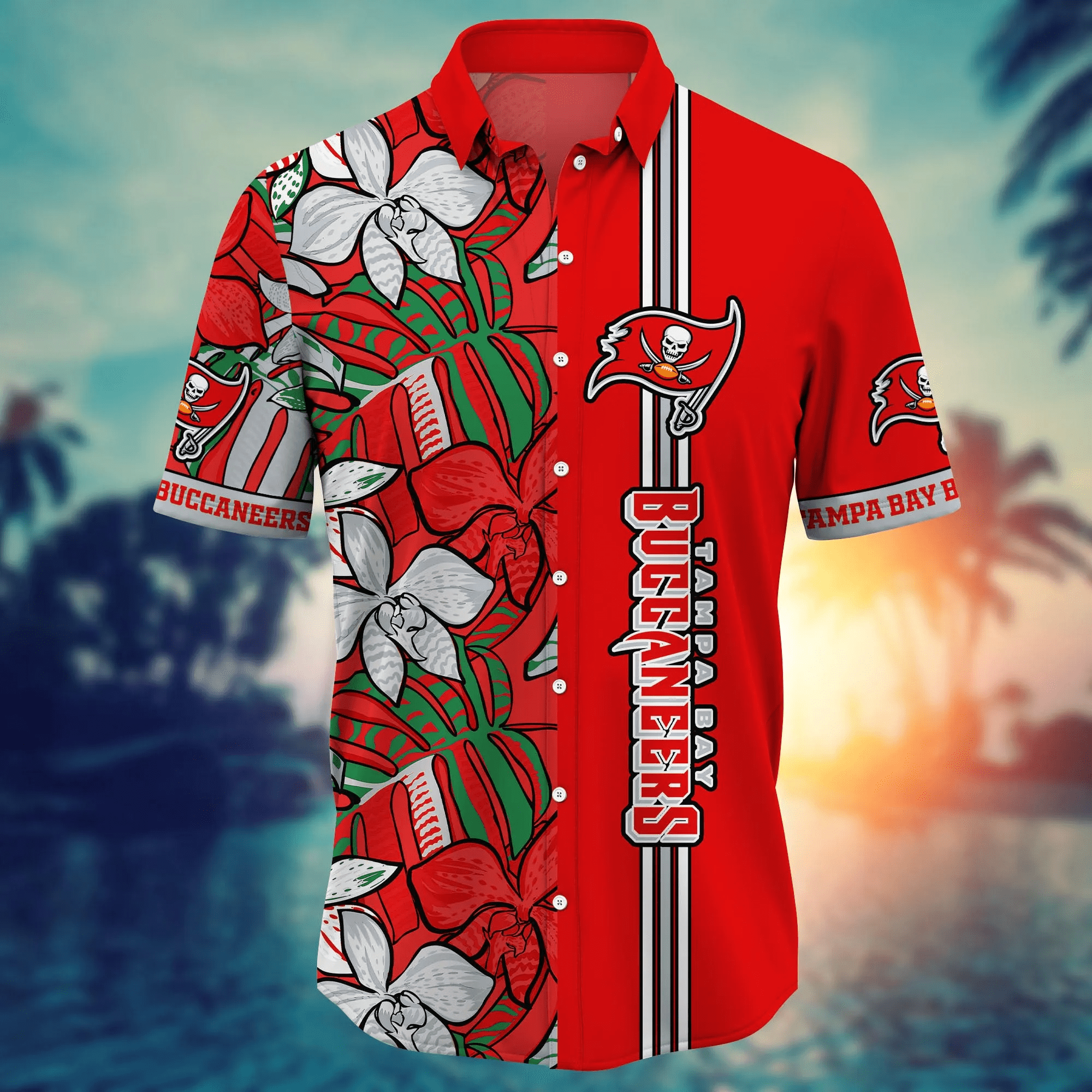 Tampa Bay Buccaneers NFL Hawaiian Shirt Heatwave Aloha Shirt