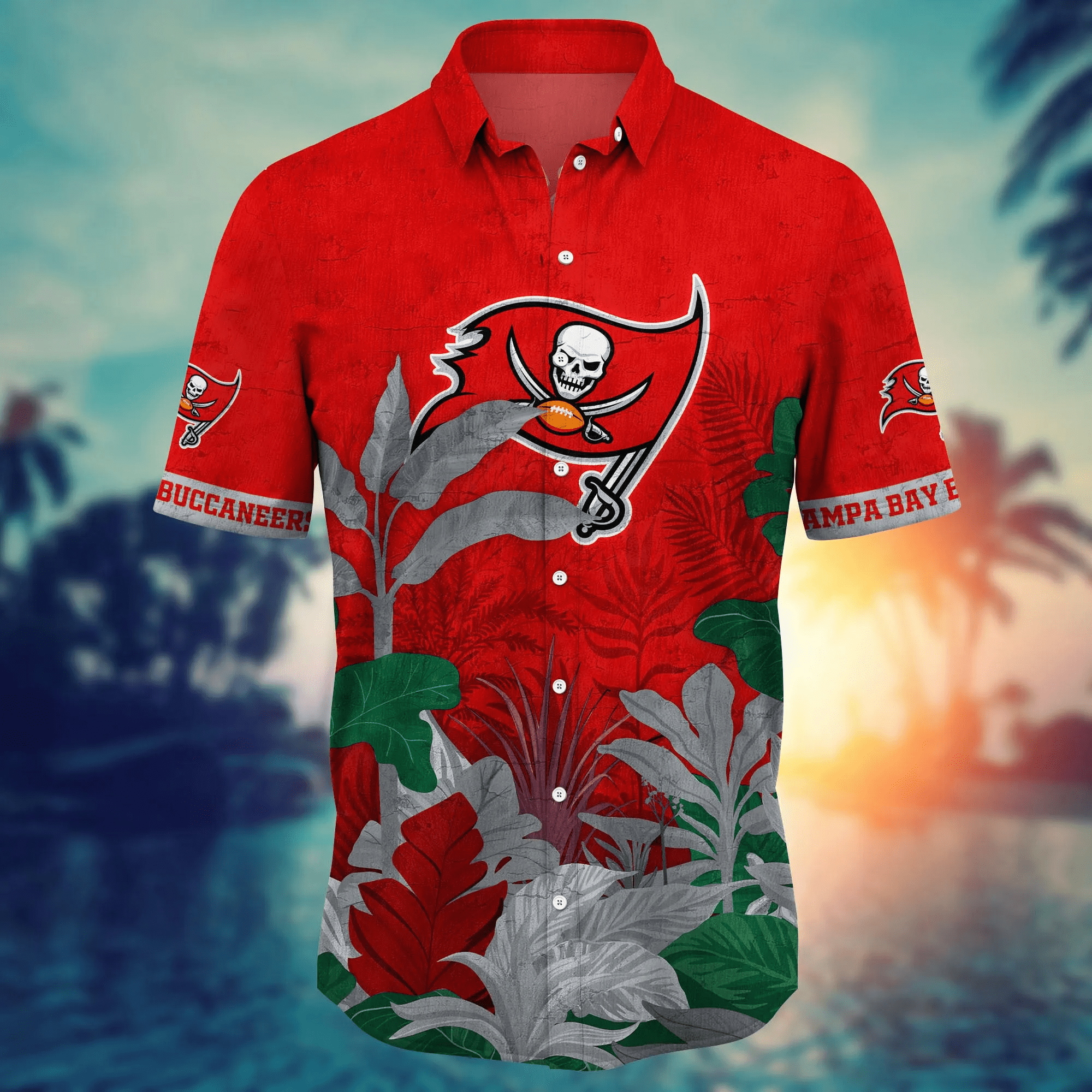 Tampa Bay Buccaneers NFL Hawaiian Shirt High Temperatures Aloha Shirt
