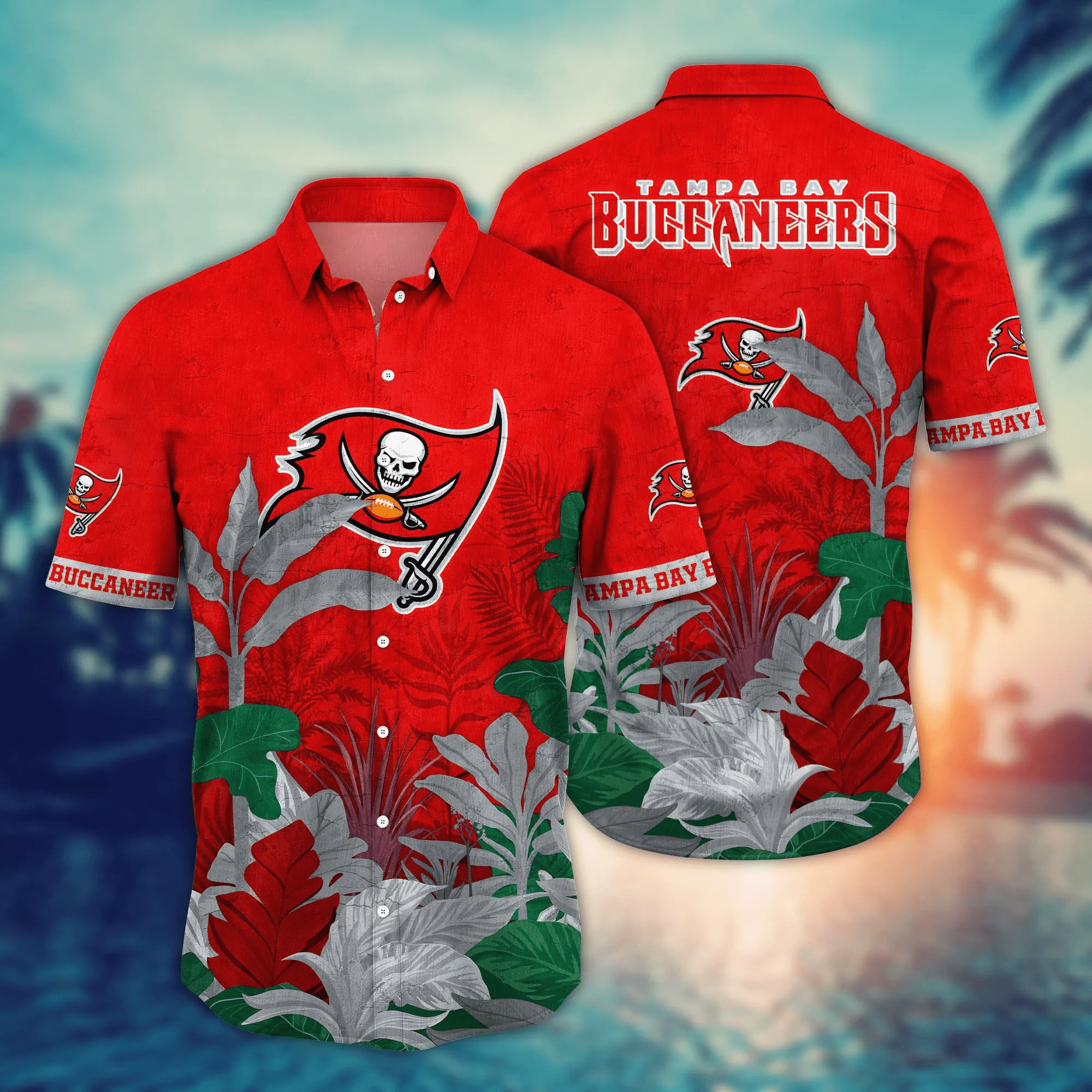 Tampa Bay Buccaneers NFL Hawaiian Shirt High Temperatures Aloha Shirt