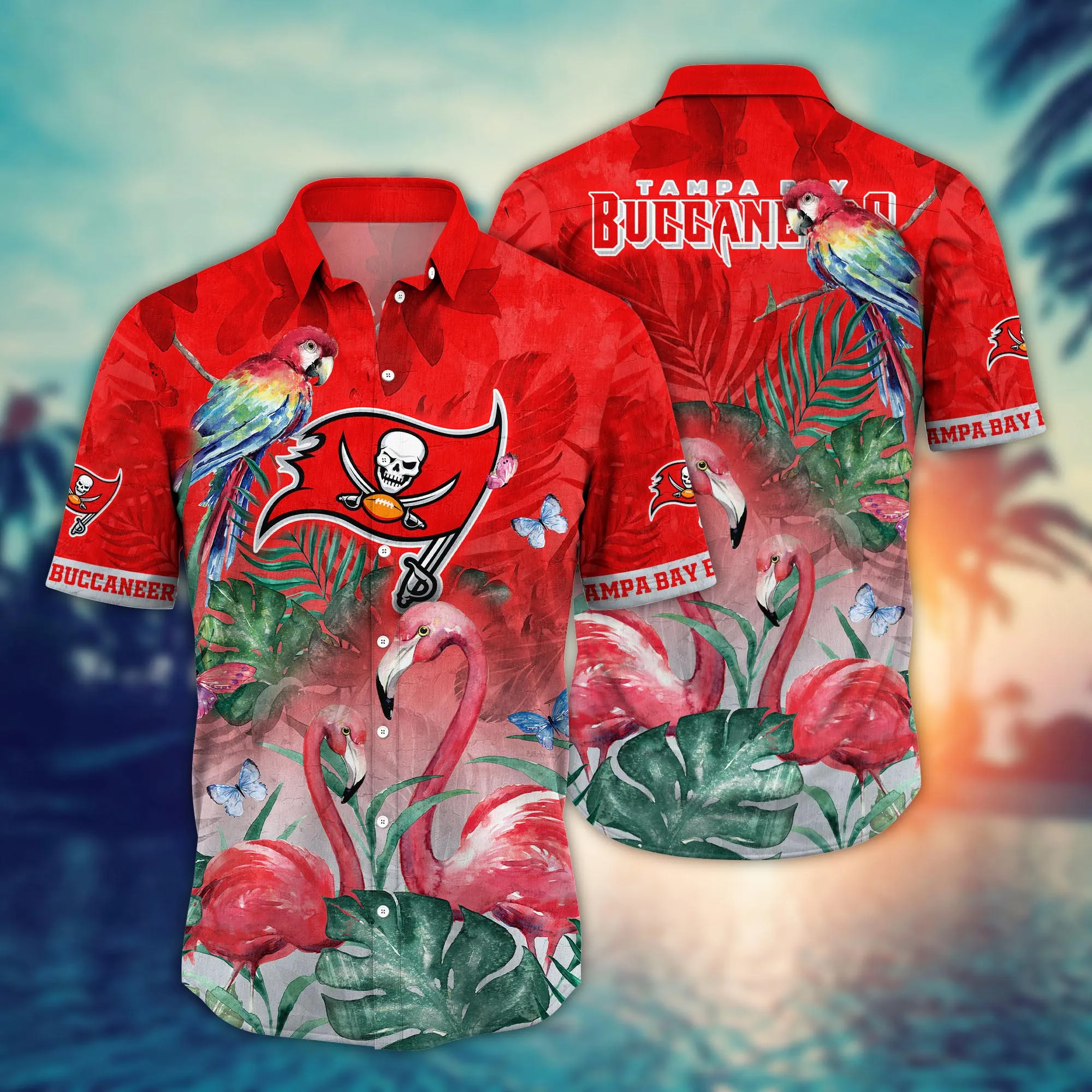 Tampa Bay Buccaneers NFL Hawaiian Shirt Summery Aloha Shirt