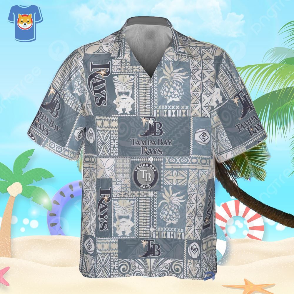 Tampa Bay Rays Major League Baseball Hawaiian Shirt
