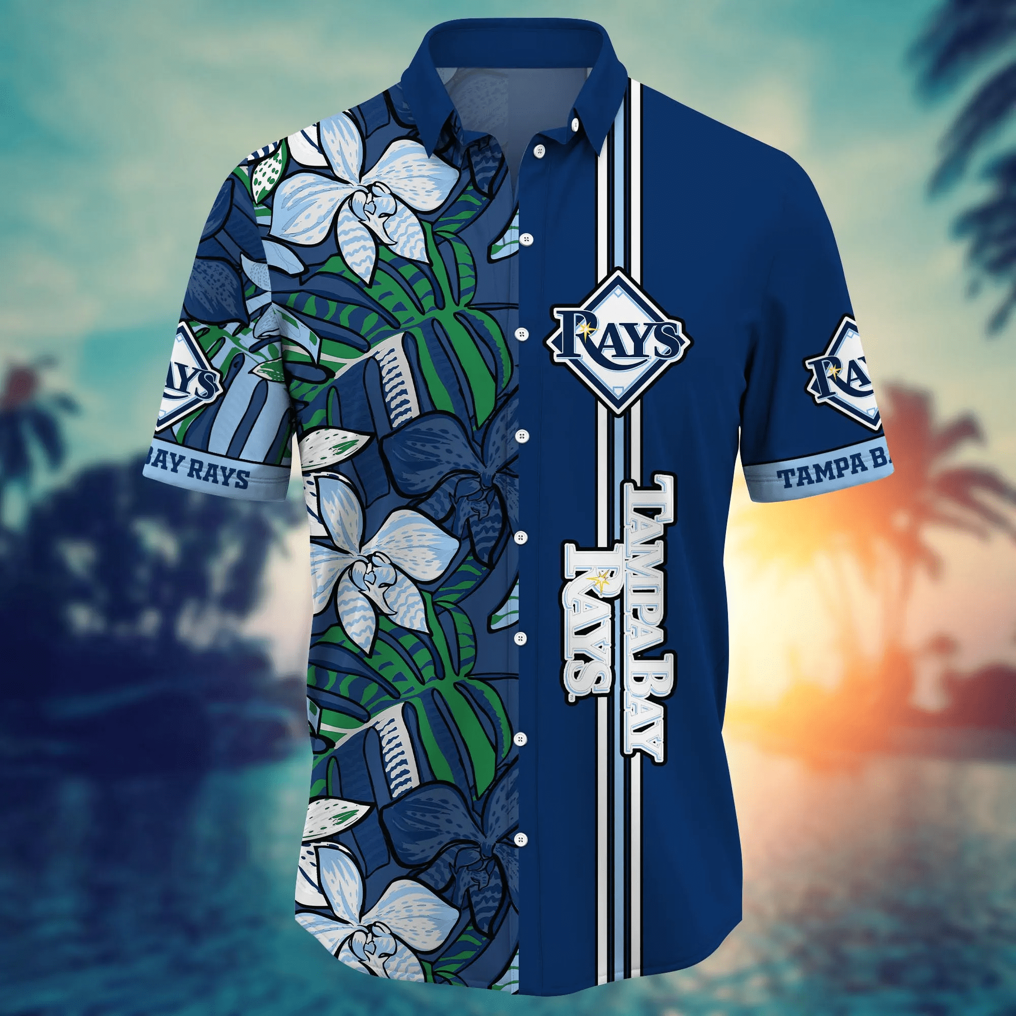 Tampa Bay Rays MLB Hawaiian Shirt Festivals Aloha Shirt