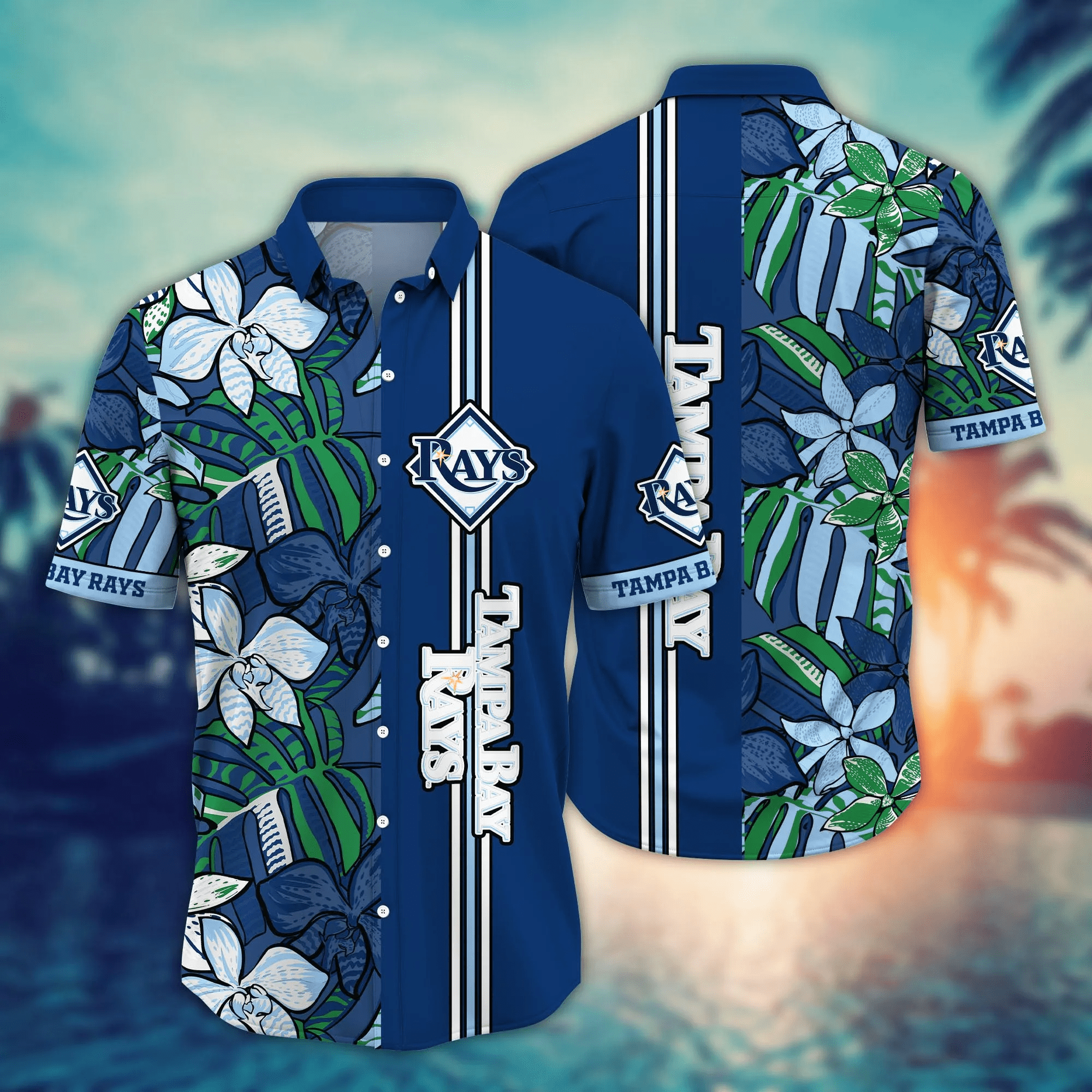 Tampa Bay Rays MLB Hawaiian Shirt Festivals Aloha Shirt
