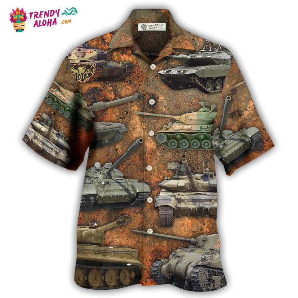 Tank Dusty Retro Vibe Hawaiian Shirt – Trendy Aloha