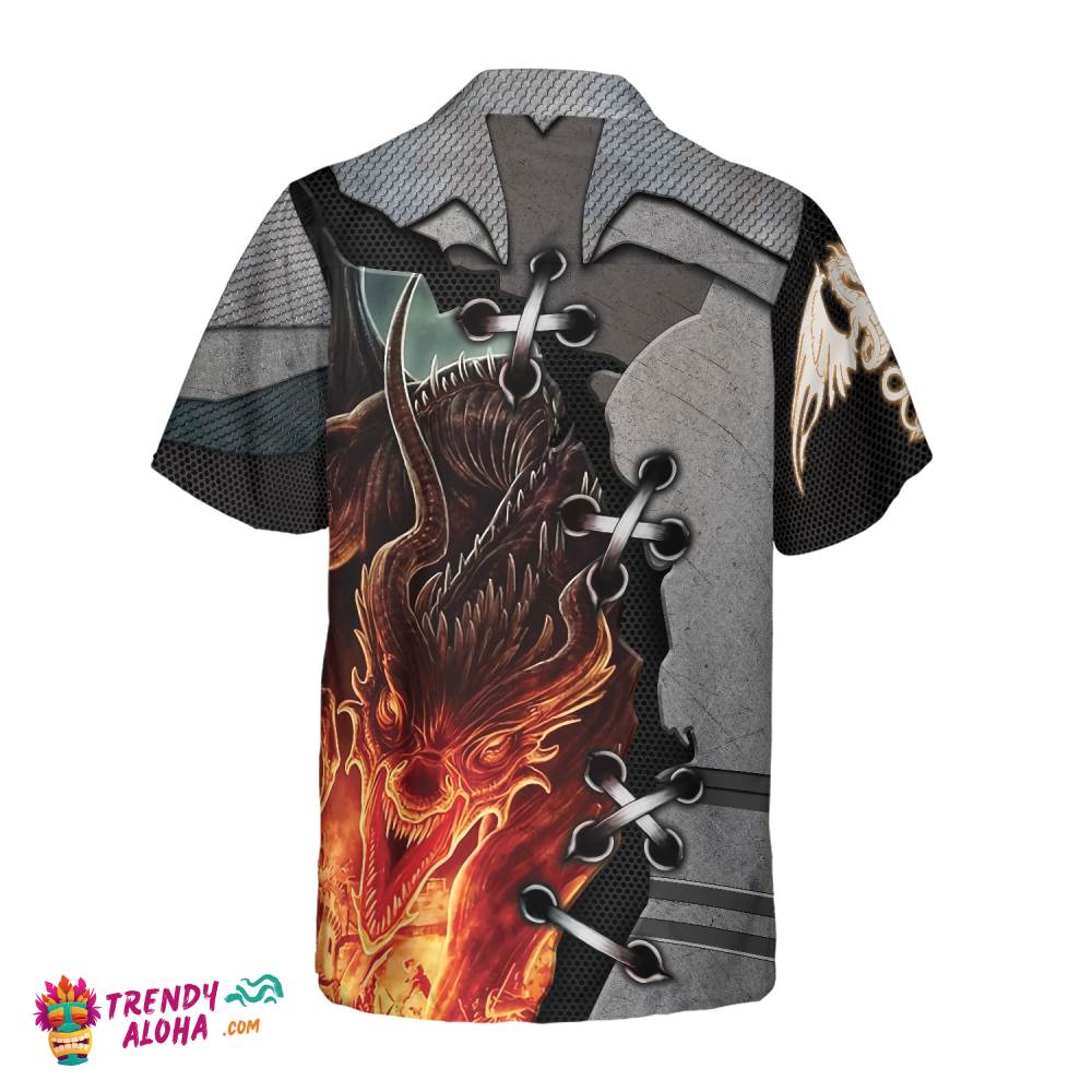 Tattoo And Dungeon Dragon Hawaiian Shirt