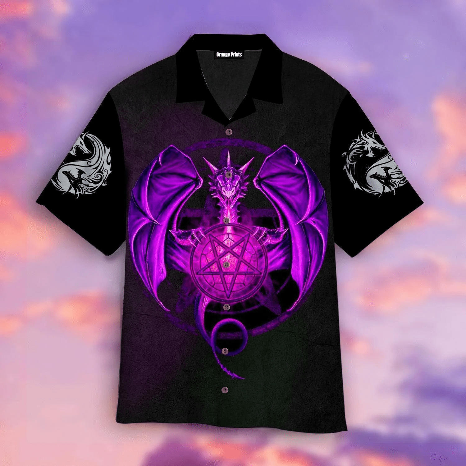 Tattoo And Dungeon Dragon Trendy Hawaiian Shirt For