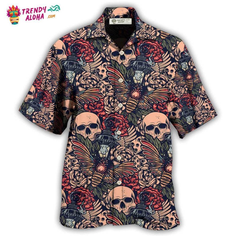 Tattoo Skull Amazing Christmas Fantastic Hawaiian Shirt – Trendy Aloha Tattoo Skull Amazing Christmas Fantastic Hawaiian Shirt – Trendy Aloha
