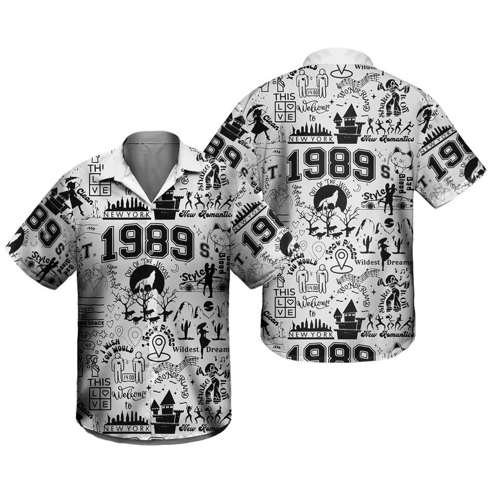 Taylor Swift 2023 Eras Tour Hawaiian Shirt – Tropical Summer Concert Edition