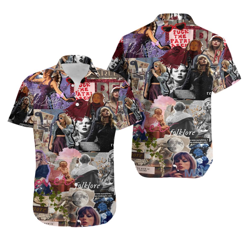 Taylor Swift Music Fan’s Hawaiian Shirt – Tropical Summer Edition