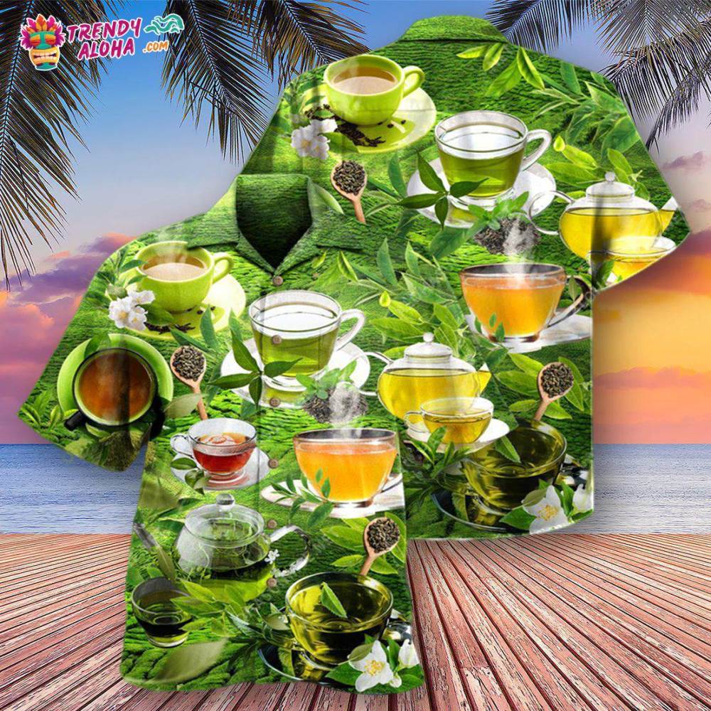 Tea Enjoy Beautiful Green Tea Hill Hawaiian Shirt – Trendy Aloha