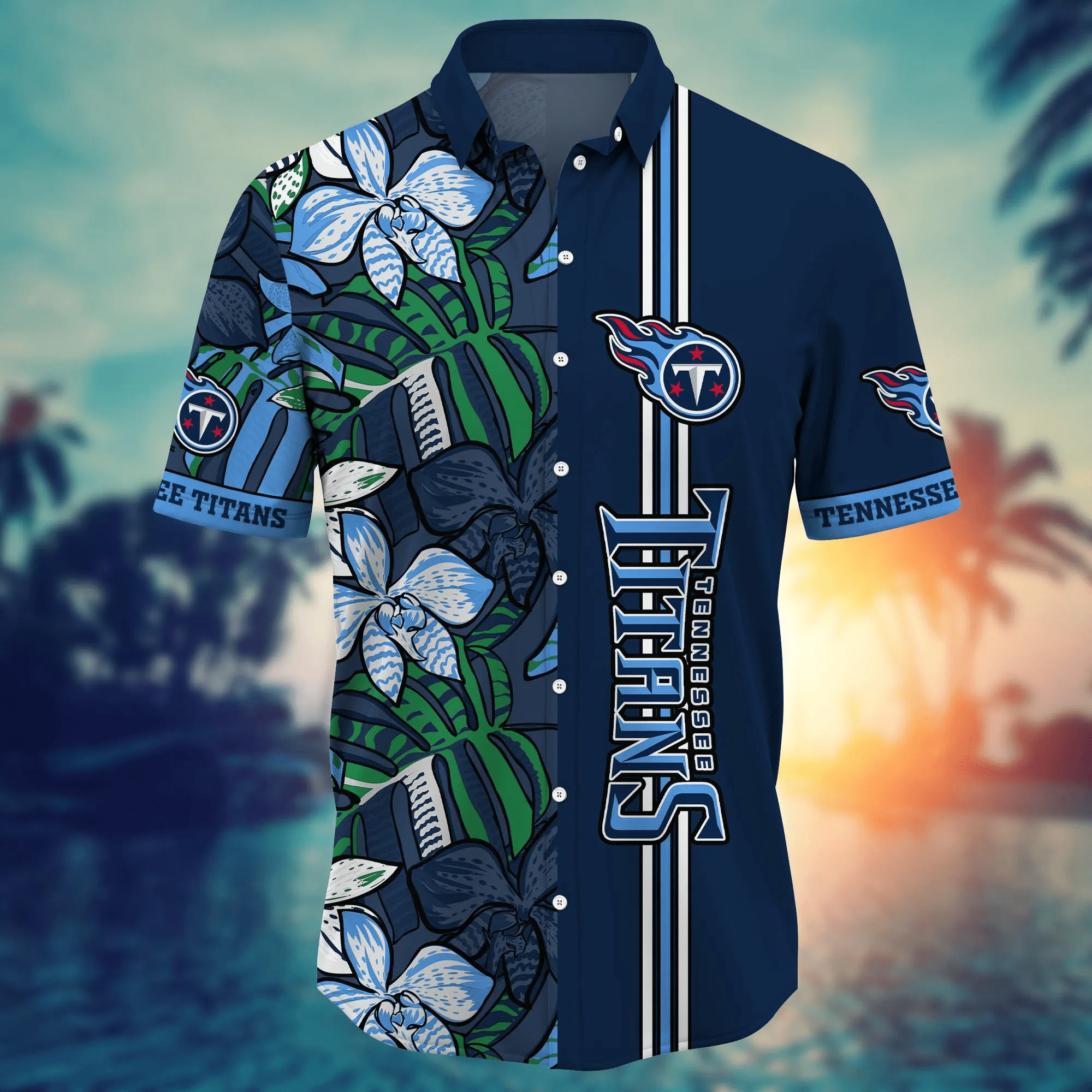 Tennessee Titans NFL Hawaiian Shirt Pool Days Aloha Shirt