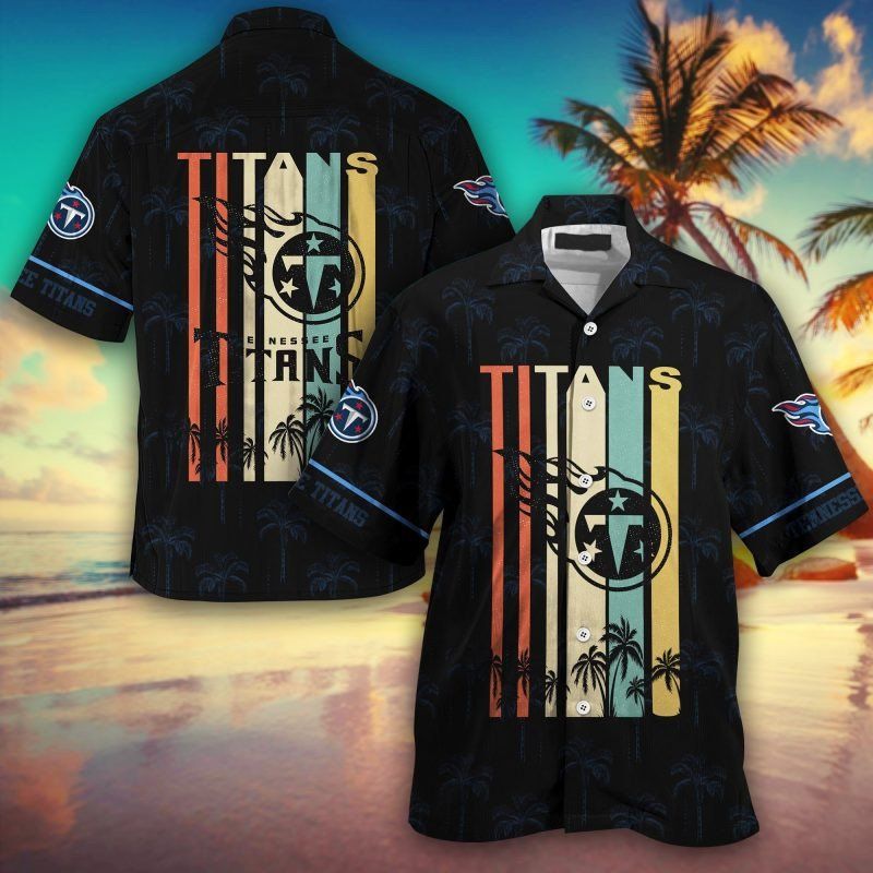 Tennessee Titans NFL Hawaiian Shirt Retro Vintage Summer Collection Trendy Aloha