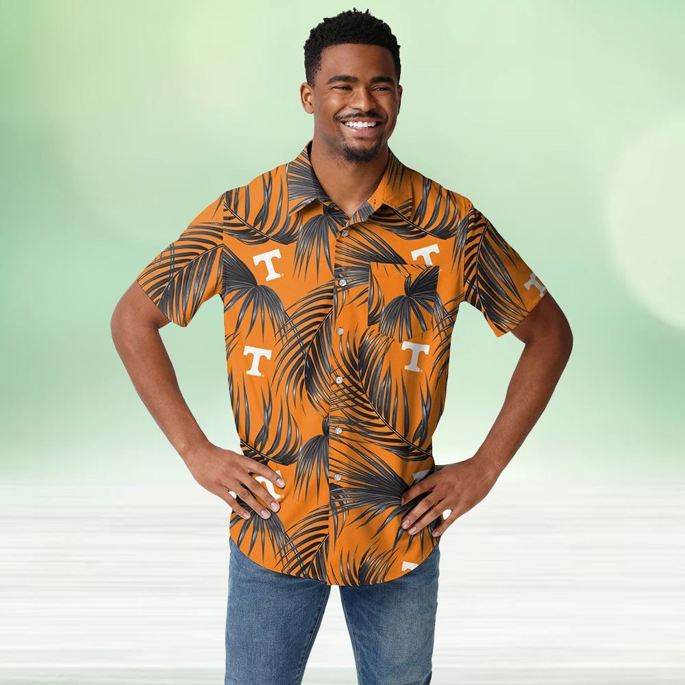 Tennessee Volunteers Hawaiian Button Up Shirt Tennessee Volunteers Hawaiian Button Up Shirt