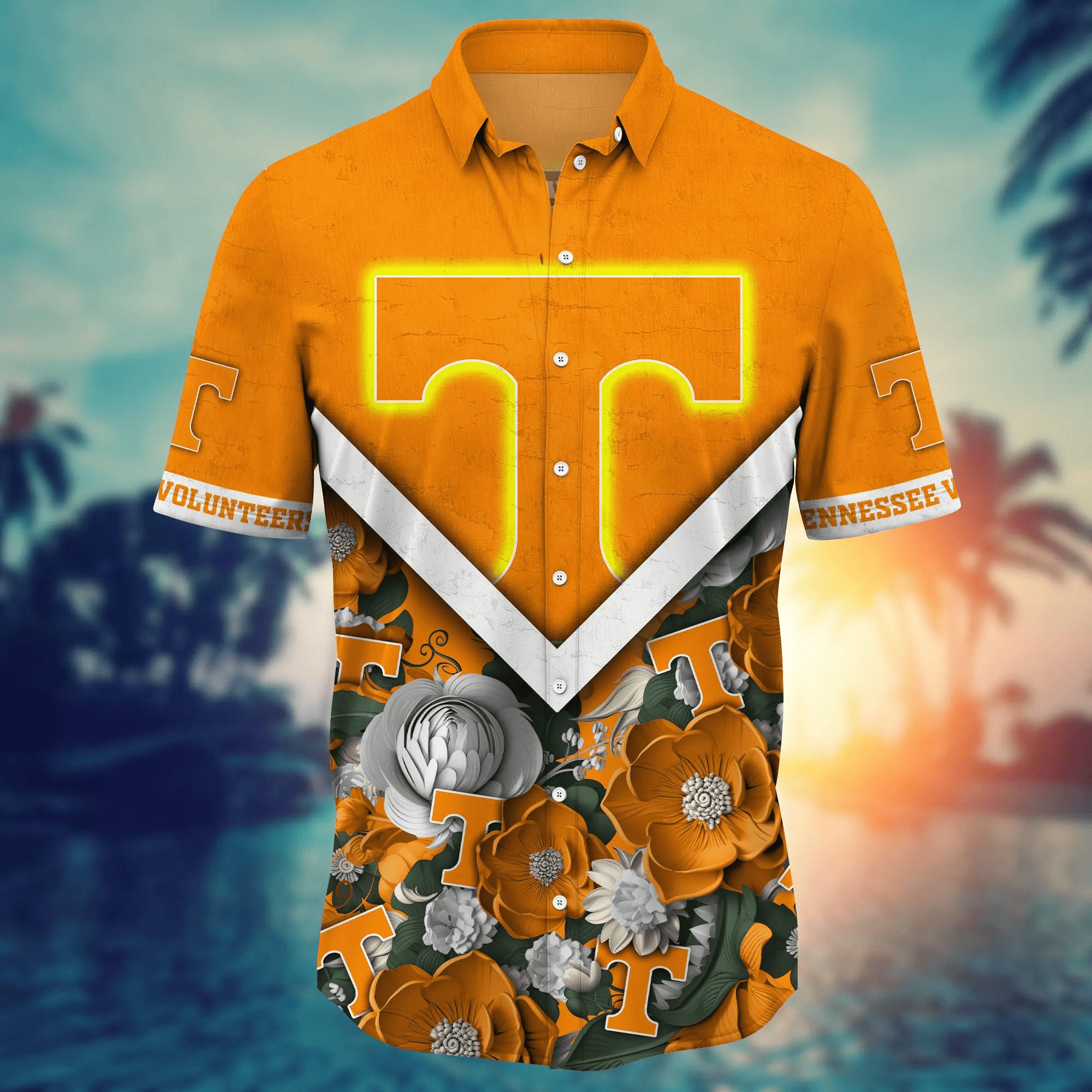 Tennessee Volunteers NCAA Hawaiian Shirt Custom July Dribbling Game Shirts