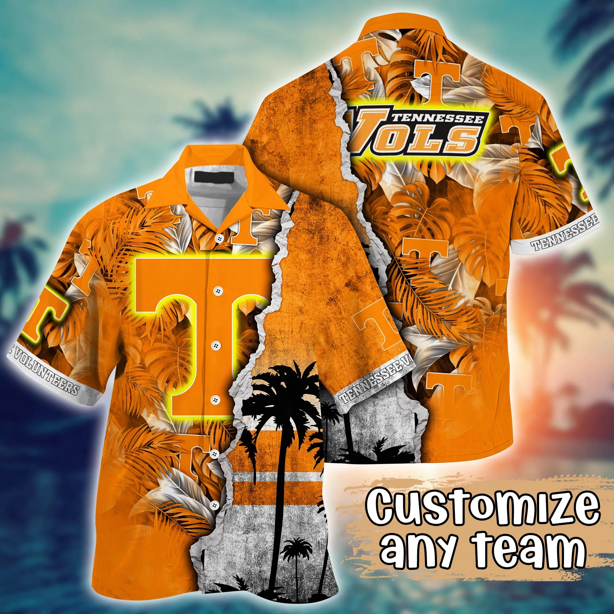 Tennessee Volunteers NCAA Hawaiian Shirt Custom July Football Celebration Shirts