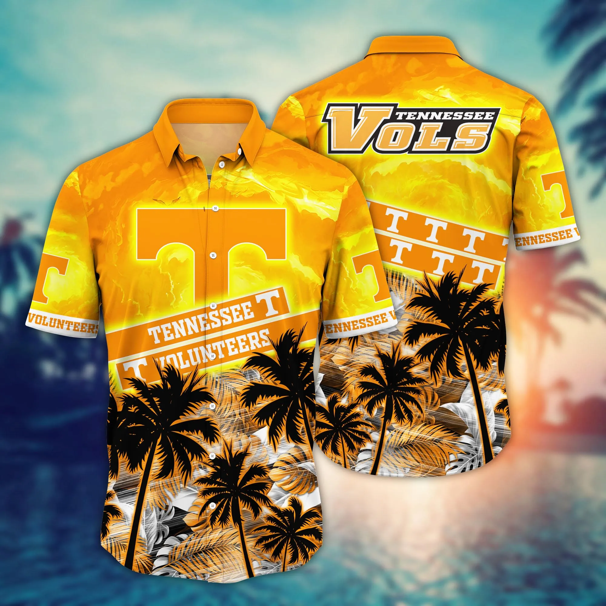 Tennessee Volunteers NCAA Hawaiian Shirt July Aloha Shirt Tennessee Volunteers NCAA Hawaiian Shirt July Aloha Shirt