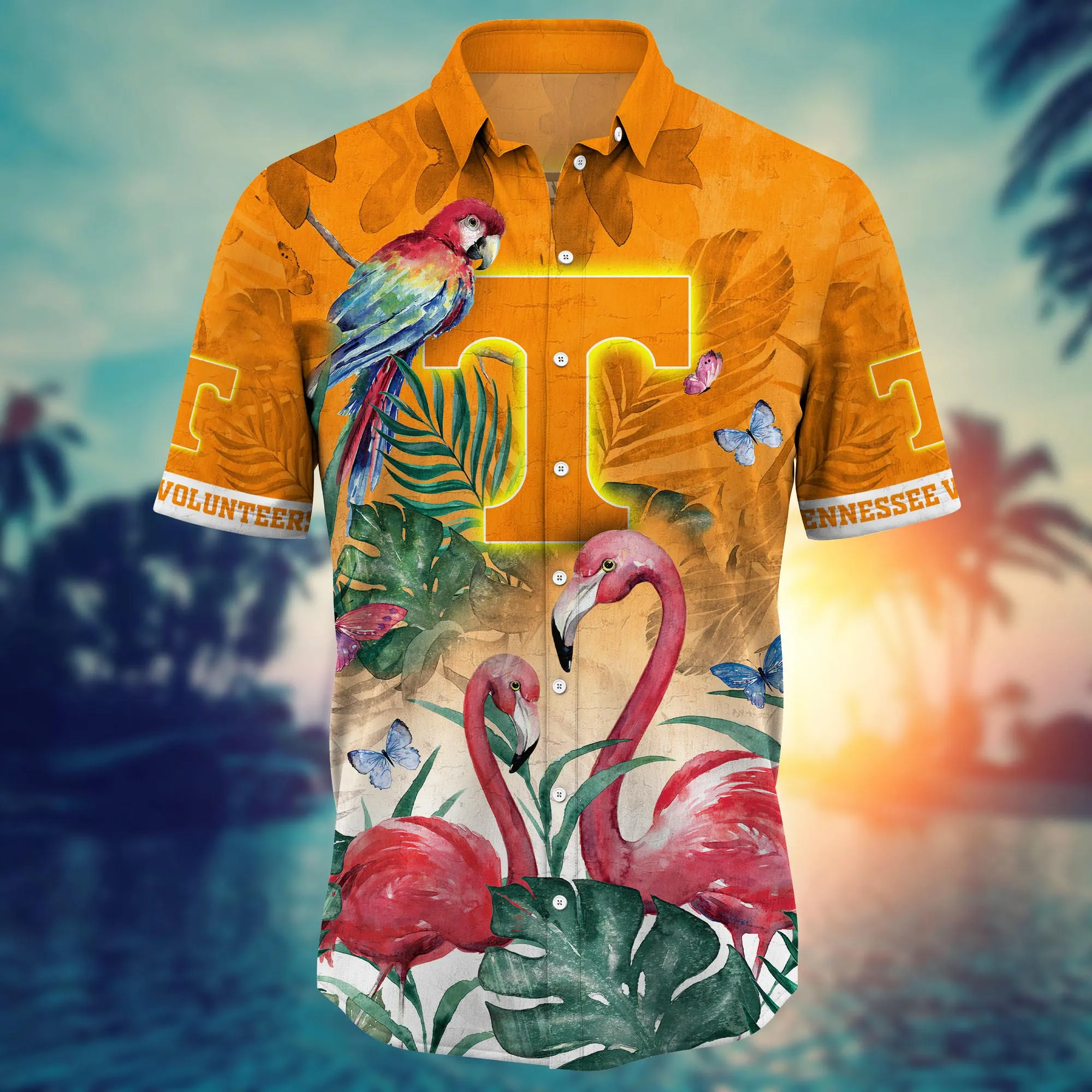 Tennessee Volunteers NCAA Hawaiian Shirt Sandals Aloha Shirt