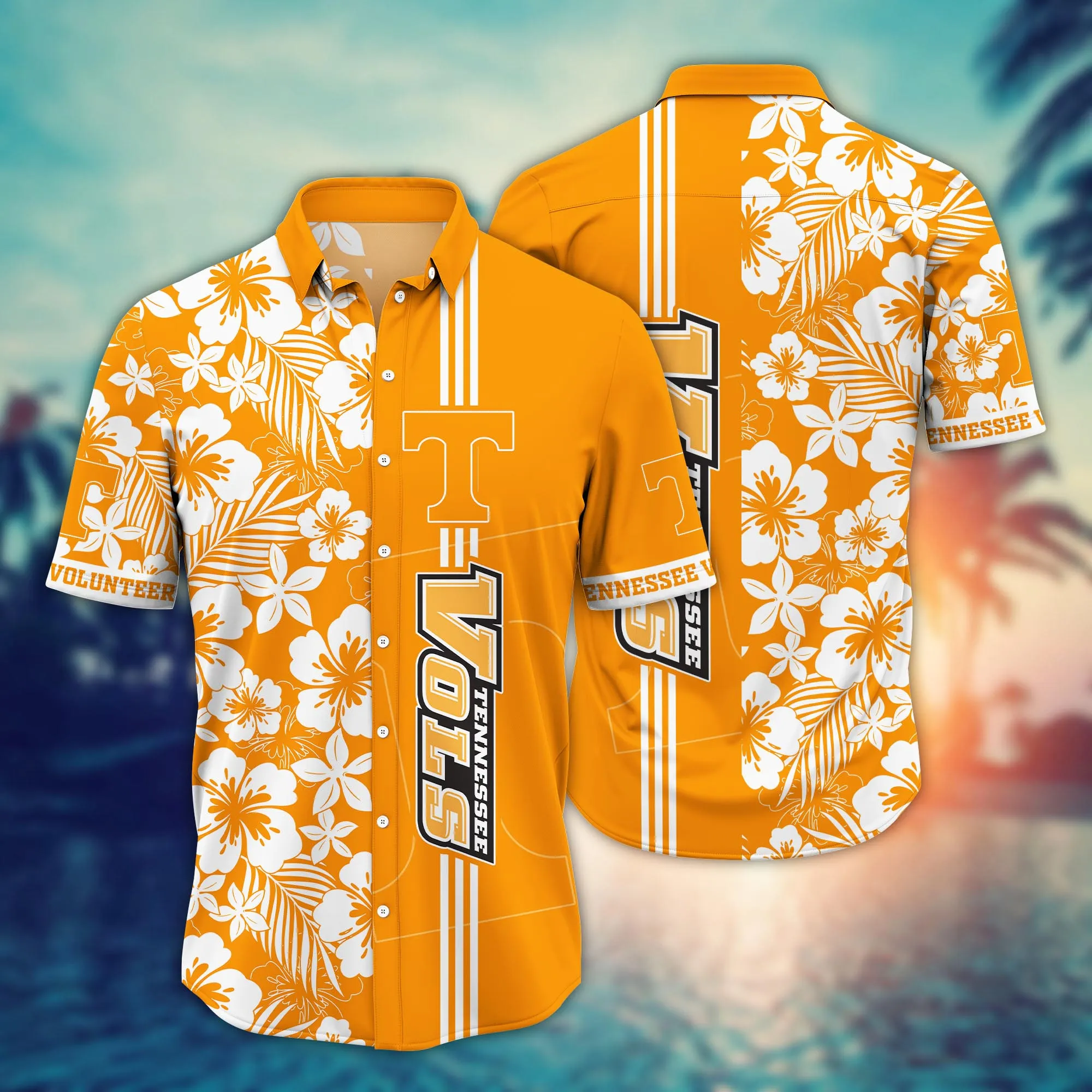 Tennessee Volunteers NCAA Hawaiian Shirt Starry Nightstime Aloha Shirt Tennessee Volunteers NCAA Hawaiian Shirt Starry Nightstime Aloha Shirt