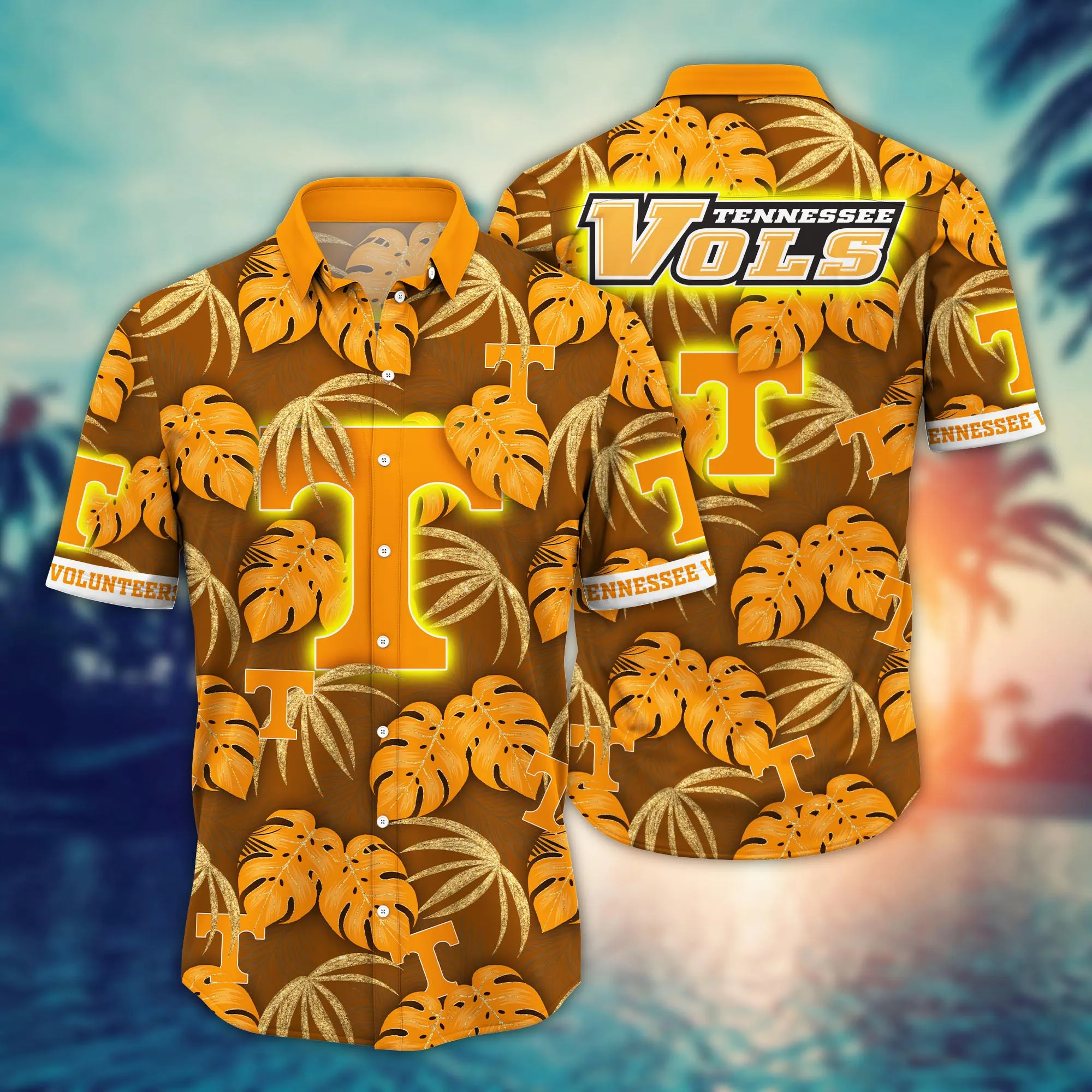 Tennessee Volunteers NCAA Hawaiian Shirt Sunning Championship Game Shirts Tennessee Volunteers NCAA Hawaiian Shirt Sunning Championship Game Shirts