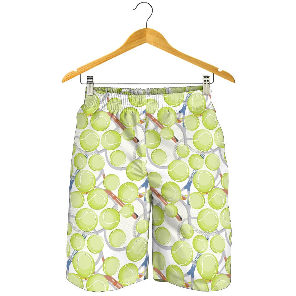 Tennis Pattern Print Design 01 For Men Women Kid Shorts