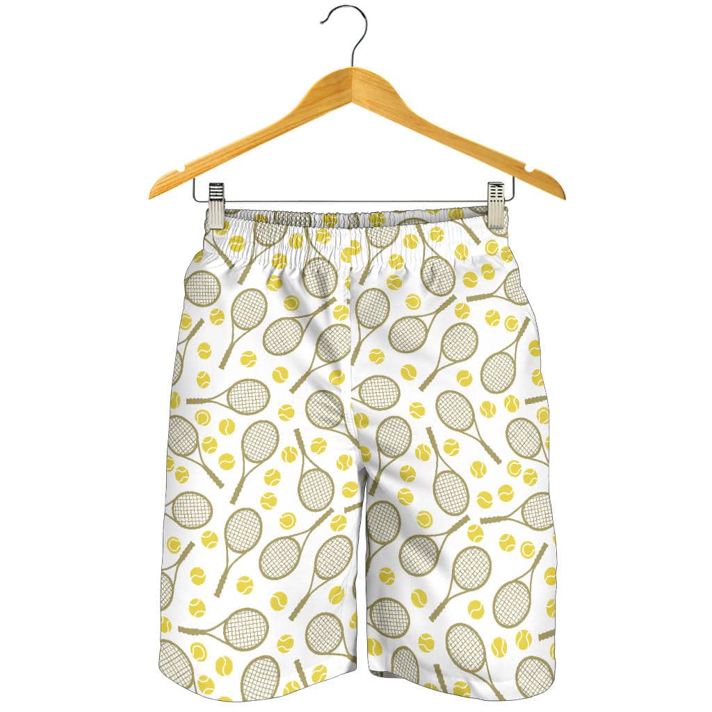 Tennis Pattern Print Design 02 For Men Women Kid Shorts