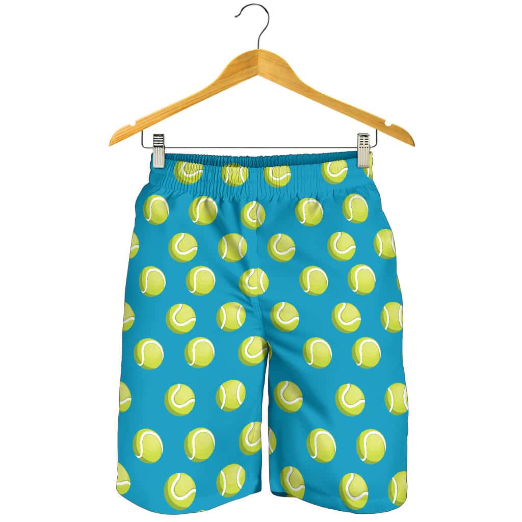 Tennis Pattern Print Design 05 For Men Women Kid Shorts