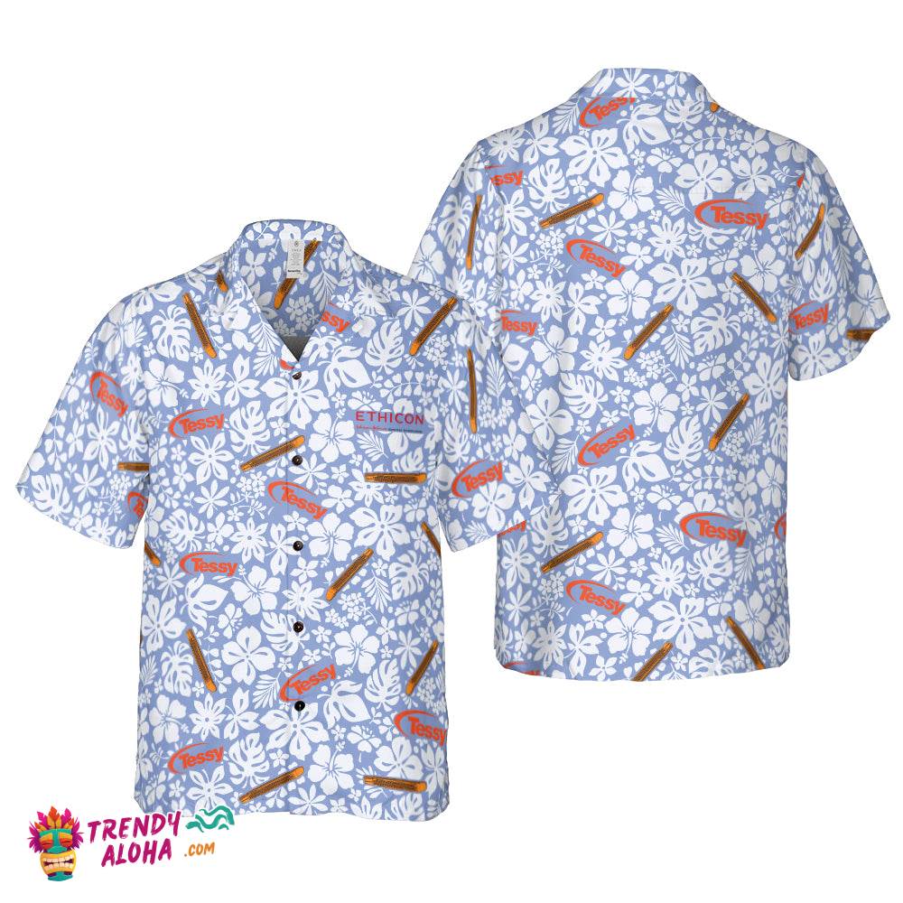Tessy Logo Hawaiian Shirt