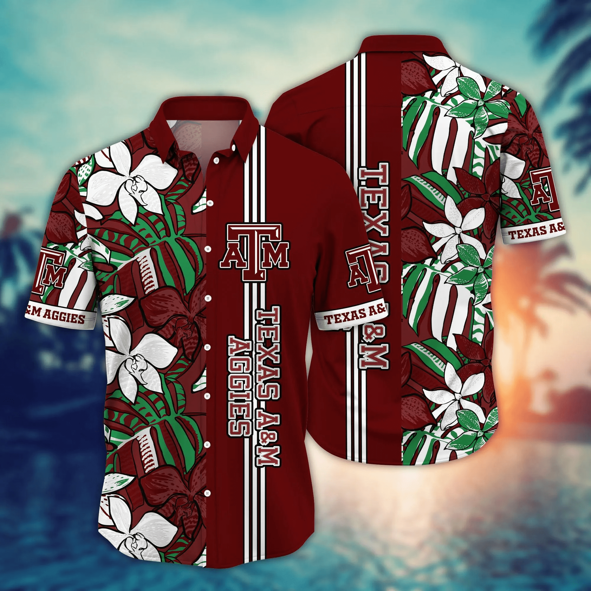 Texas A&Amp;M Aggies NCAA Hawaiian Shirt Summer Camps Aloha Shirt Texas A&Amp;M Aggies NCAA Hawaiian Shirt Summer Camps Aloha Shirt