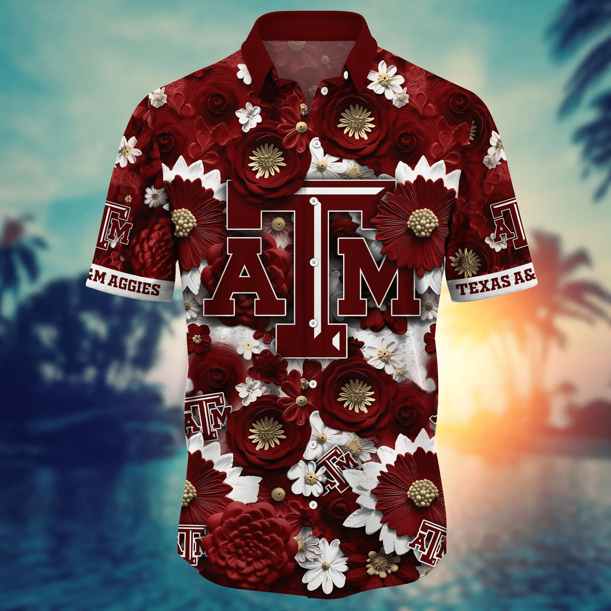 Texas A&Amp;M Aggies NCAA Hawaiian Shirt Trending For This Summer Customize Shirt Any Team