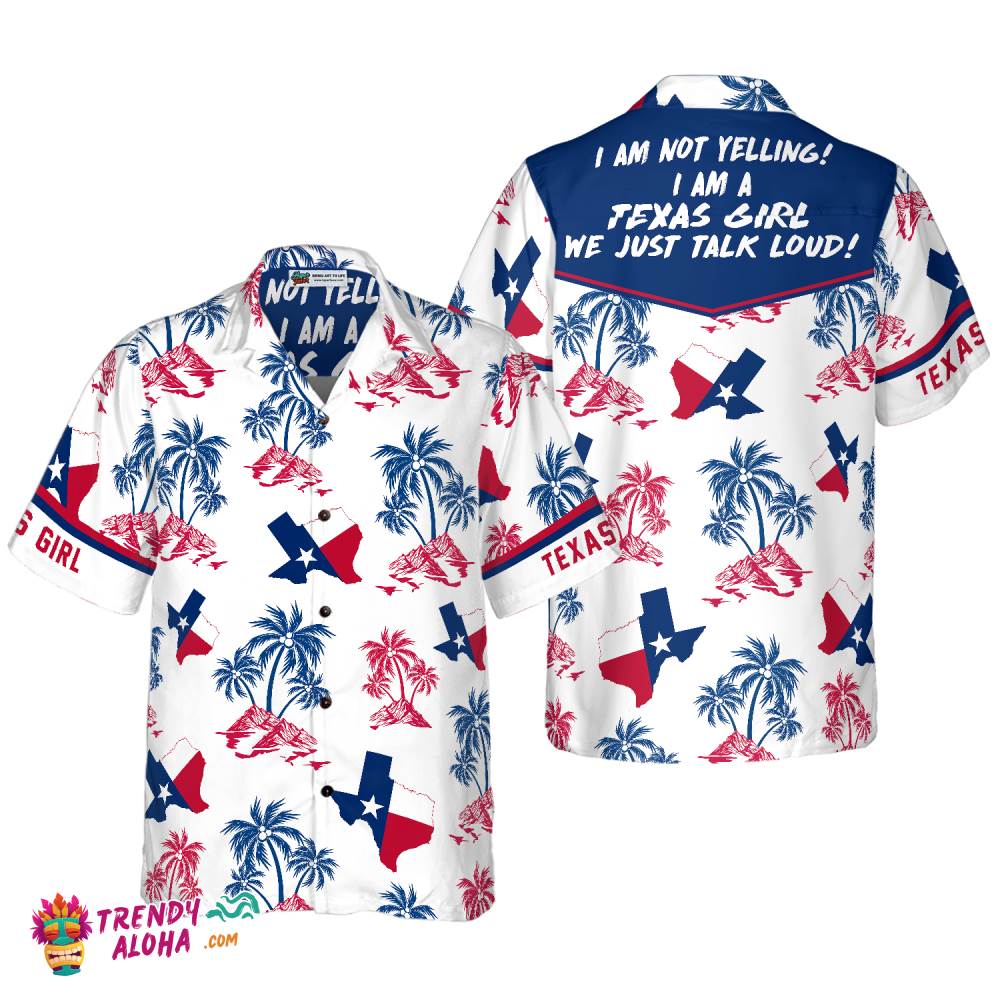 Texas Flag And Palm Tree Pattern Texas Girl Shirt, Patriotic Texas Hawaiian Shirt For Men And Women, Proud Texas Shirt Texas Flag And Palm Tree Pattern Texas Girl Shirt, Patriotic Texas Hawaiian Shirt For Men And Women, Proud Texas Shirt
