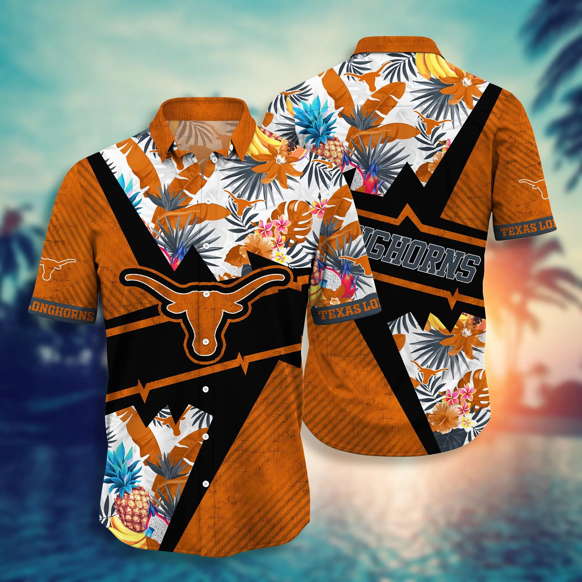 Texas Longhorns NCAA Hawaiian Shirt Ceiling Fans Aloha Shirt Texas Longhorns NCAA Hawaiian Shirt Ceiling Fans Aloha Shirt