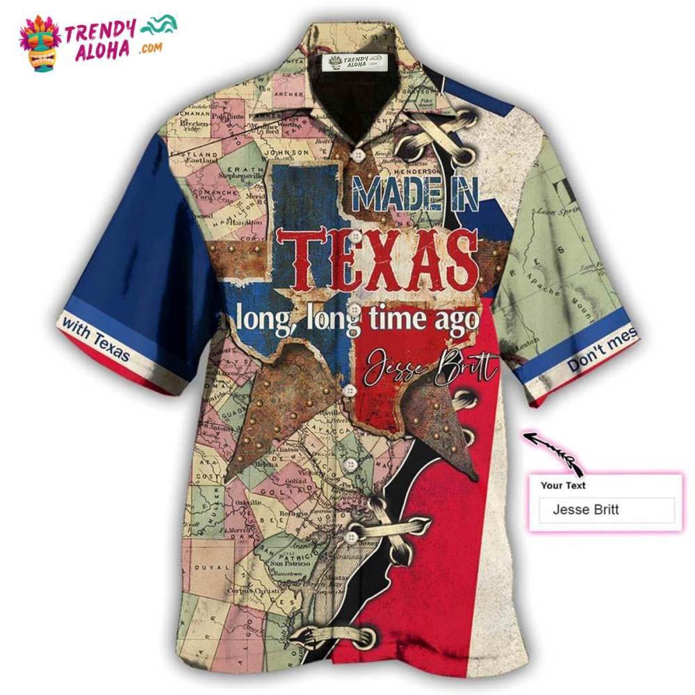 Texas Peace Life Cool Style Personalized Hawaiian Shirt – Trendy Aloha Texas Peace Life Cool Style Personalized Hawaiian Shirt – Trendy Aloha