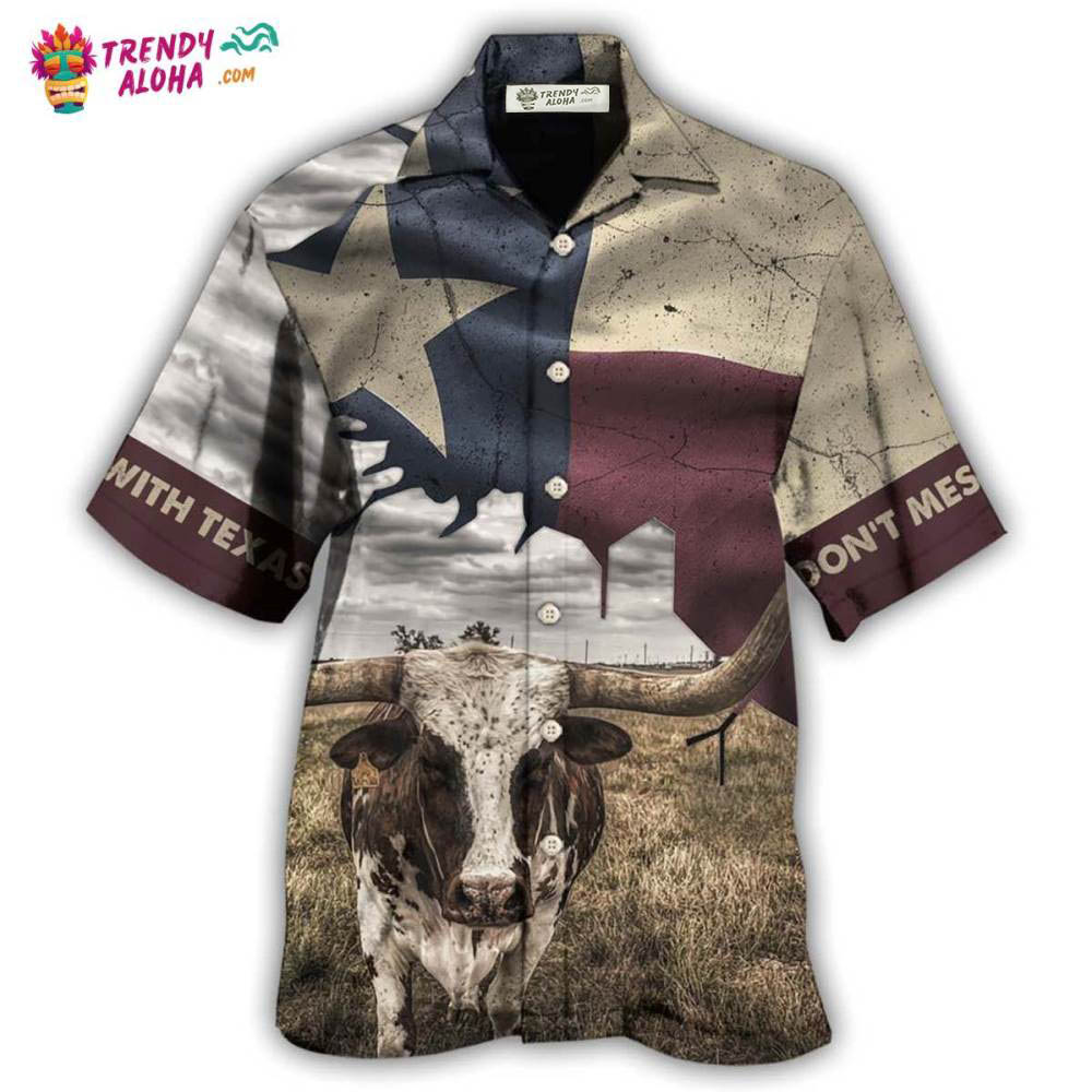 Texas Peace Life Cows Style Hawaiian Shirt – Trendy Aloha