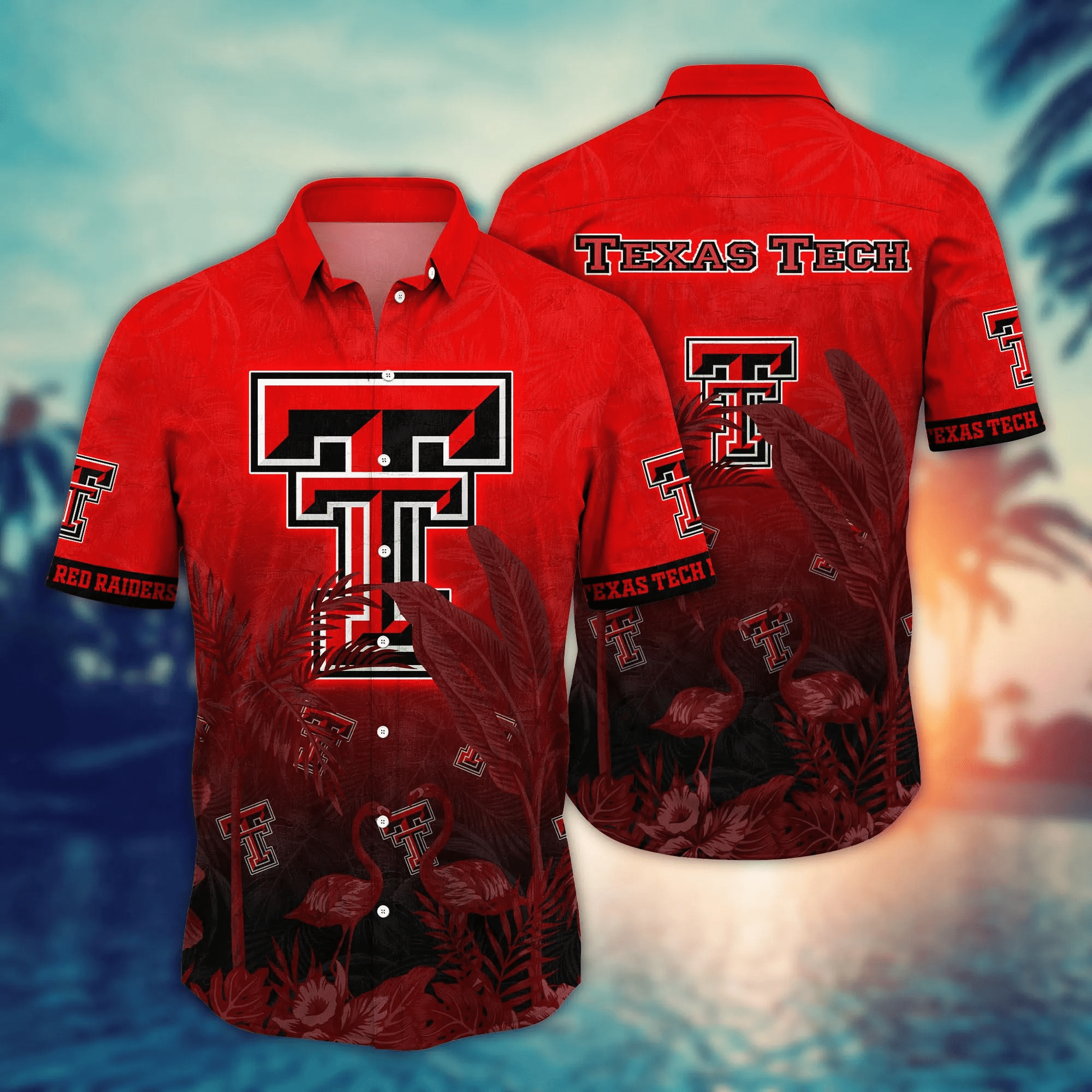 Texas Tech Red Raiders NCAA Hawaiian Shirt Barbecuestime Aloha Shirt