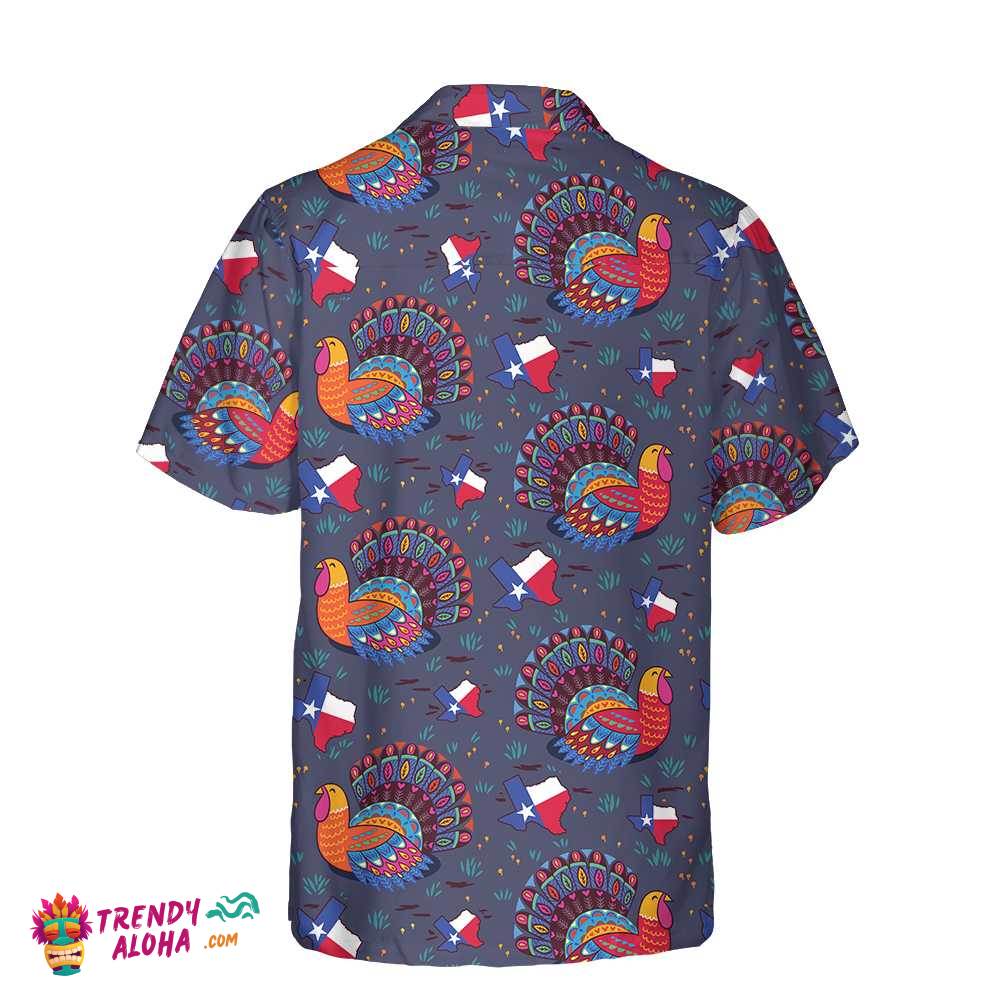 Texas Turkey Thanksgiving Hawaiian Shirt, Funny Gobble Thanksgiving Shirt, Gift For Thanksgiving Day