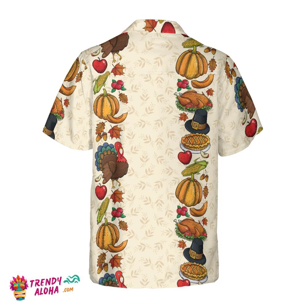 Thanksgiving Dinner Hawaiian Shirt