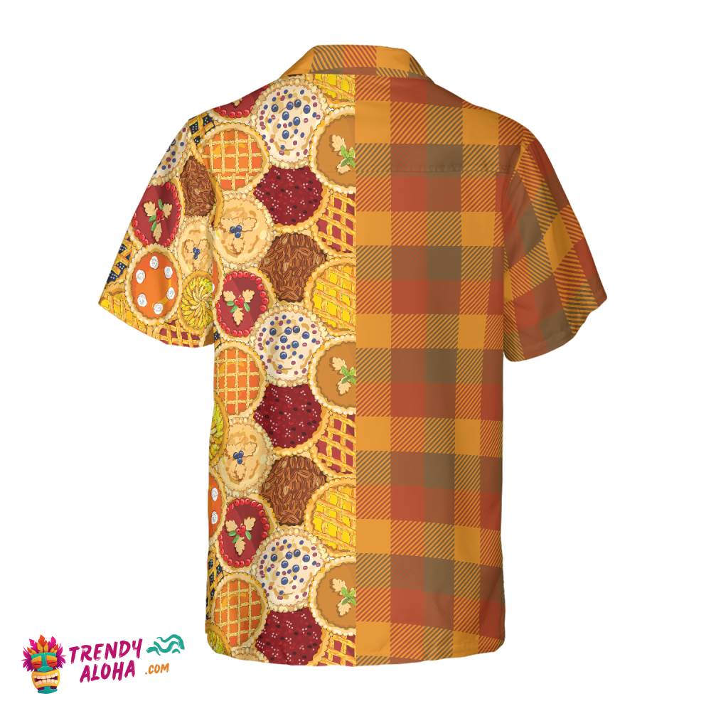 Thanksgiving Homemade Pies Hawaiian Shirt