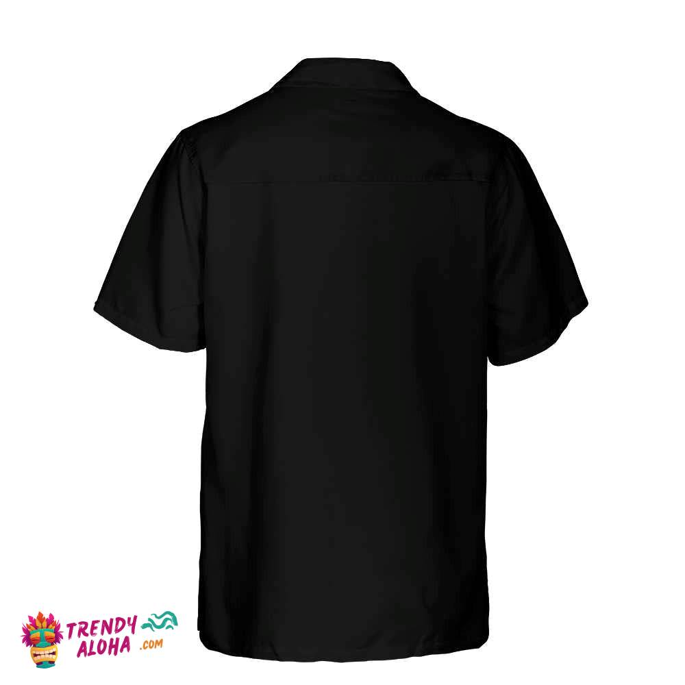 Thanksgiving Turkey Black Thanksgiving Hawaiian Shirt, Unique Turkey Gift For Thanksgiving