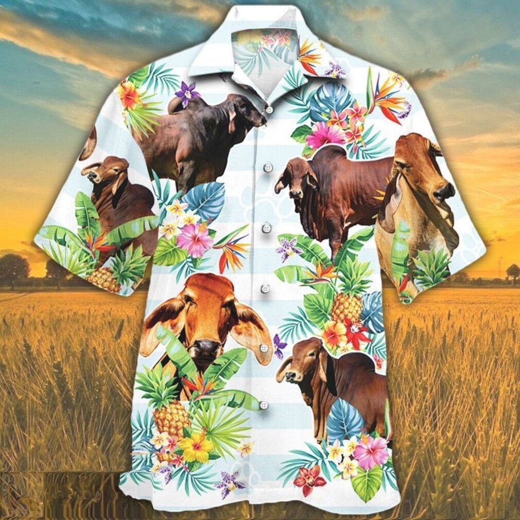 The Best Modern Hawaiian Shirts To Red Brahman Cows This Summer