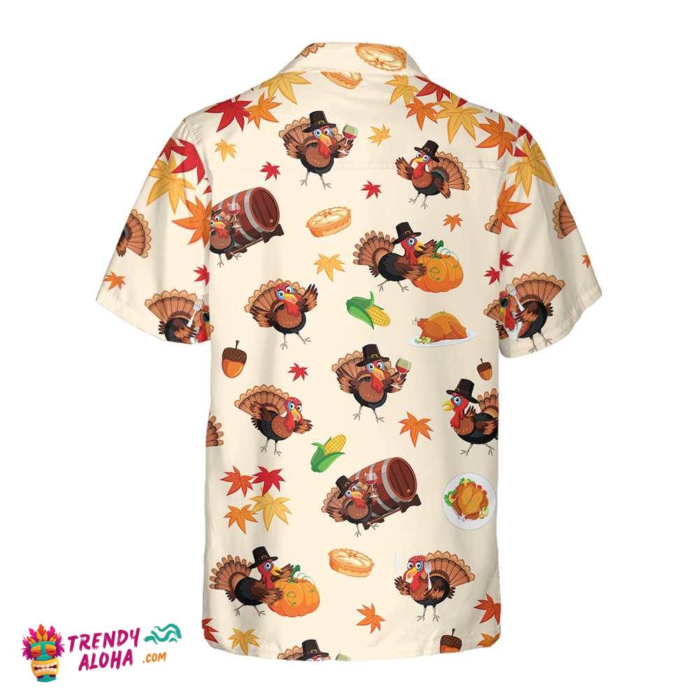 The Cutest Turkey For Thanksgiving Hawaiian Shirt, Funny Gobble Shirt, Gift For Christmas Day