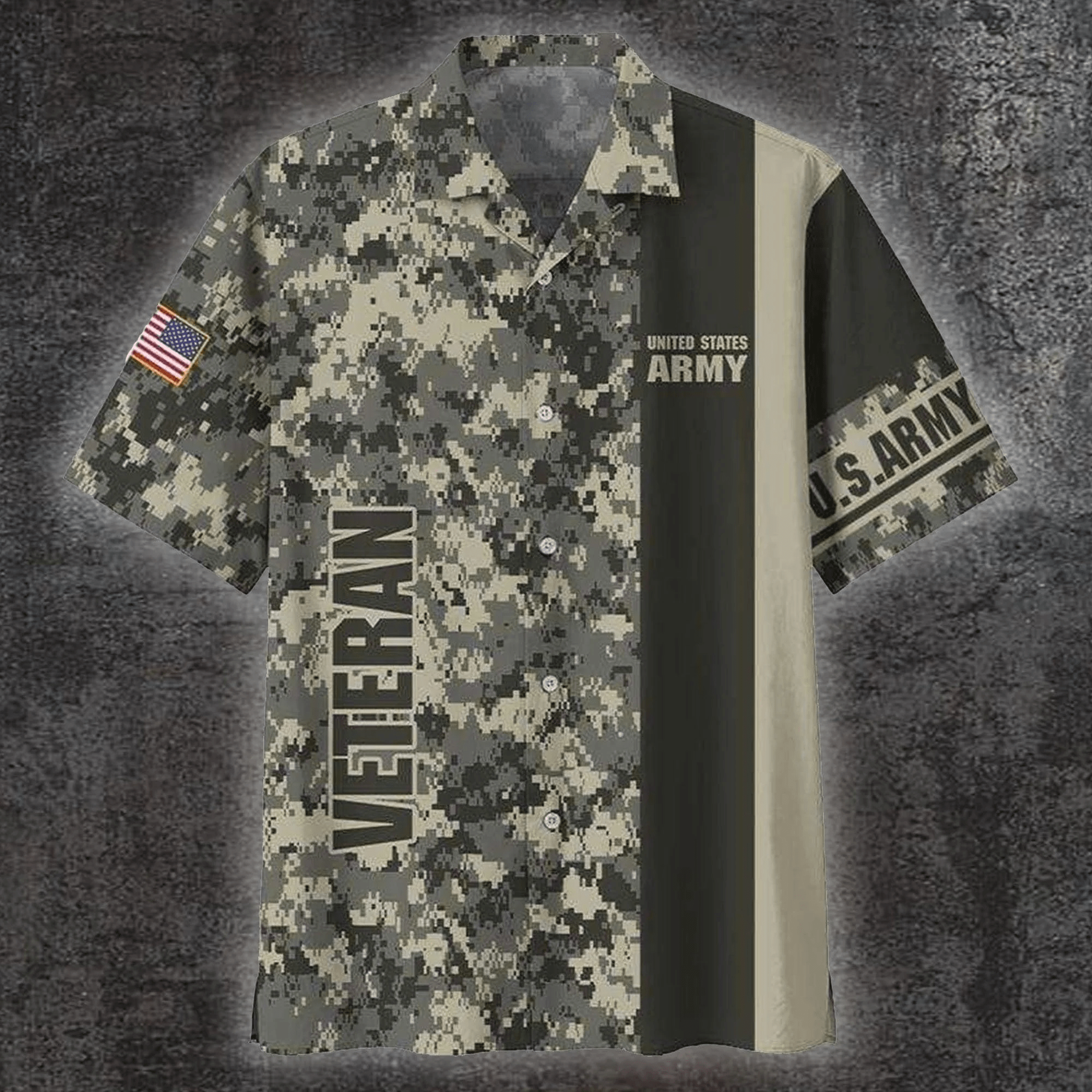 The Fallen Us Army Veteran Trendy Hawaiian Shirt