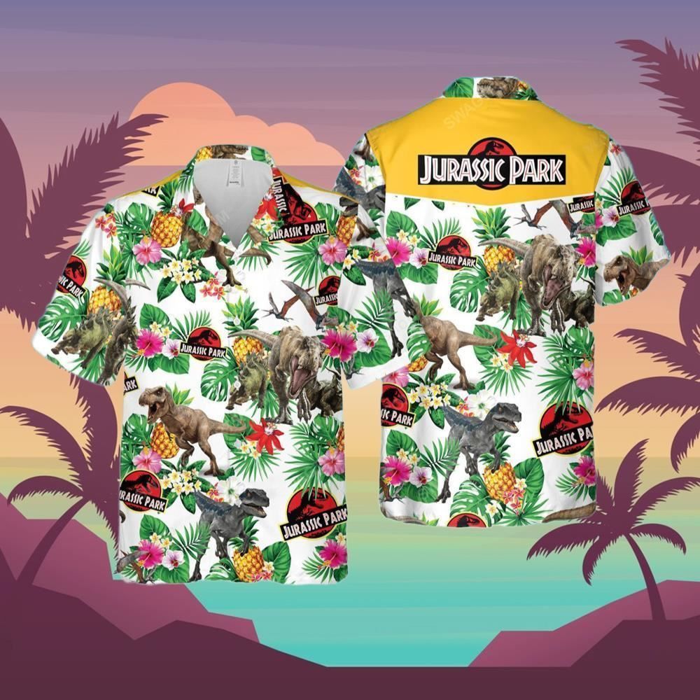 The Jurassic World Movie Jurassic Park Hawaiian Shirt