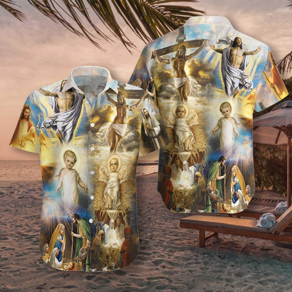 The Life Of Jesus Aloha Hawaiian Shirts For Men And Women
