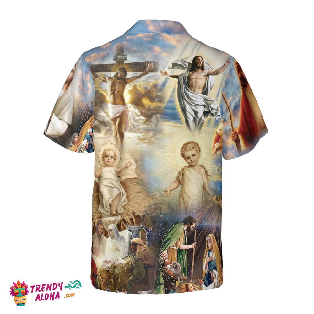 The Life Of Jesus Hawaiian Shirt