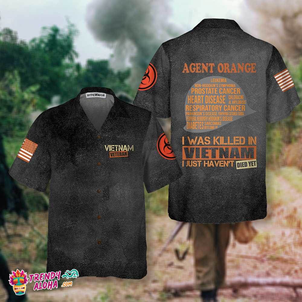 The War Is Over But The Battle Continues Agent Orange Dioxin Hawaiian Shirt, Aloha Shirt For Men