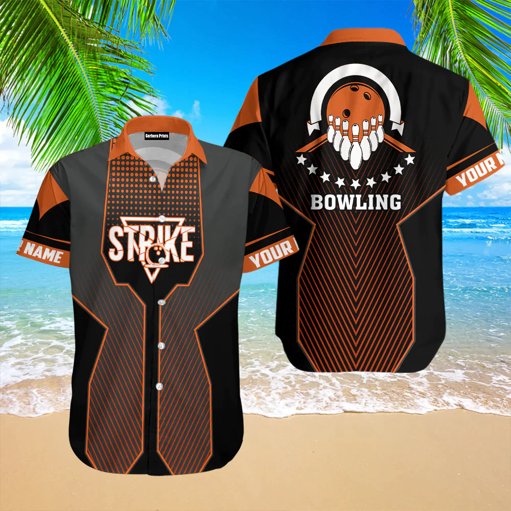 This Is How I Roll Bowling Custom Name Aloha Trendy Hawaiian Shirts For Men & For Women
