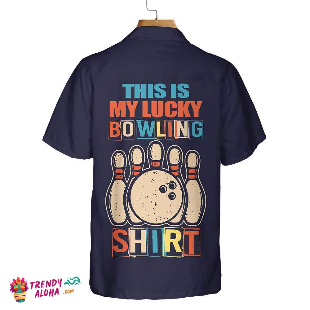 This Is My Lucky Bowling Hawaiian Shirt, Colorful Bowling Ball Shirt, Best Gift For Bowling Players