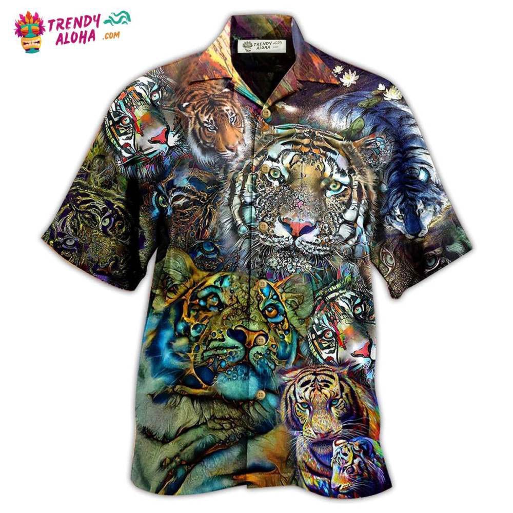 Tiger Lover Style Hawaiian Shirt – Trendy Aloha