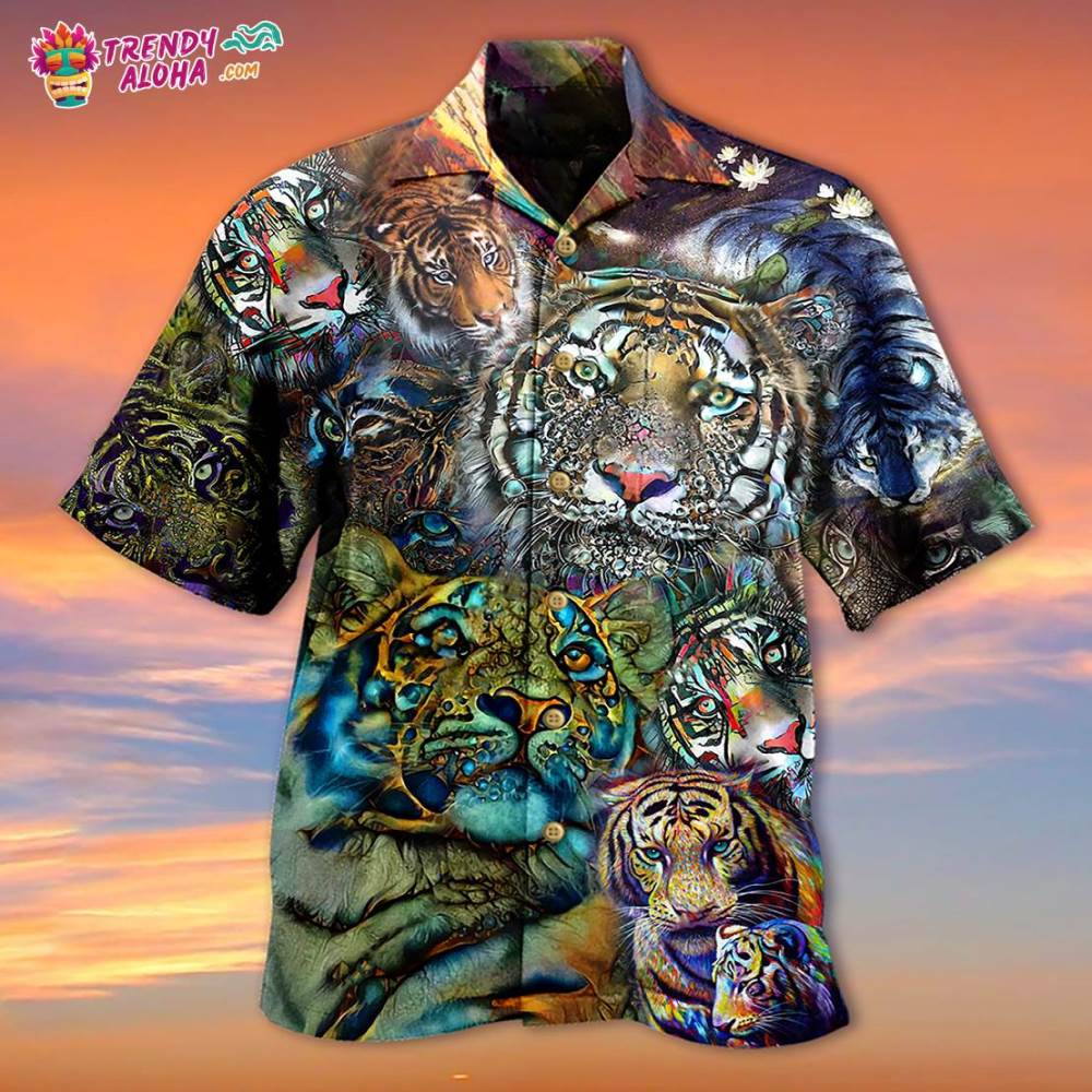 Tiger Lover Style Hawaiian Shirt – Trendy Aloha