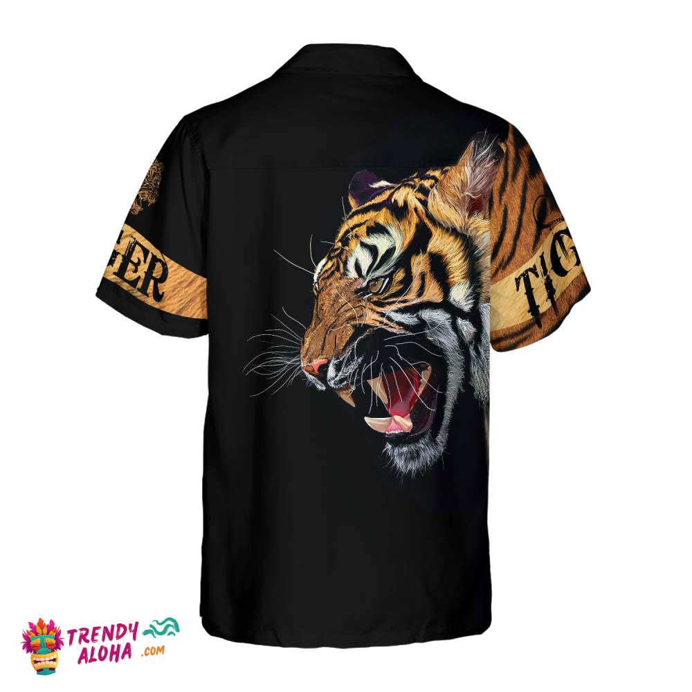 Tiger Skin Shirt For Men Hawaiian Shirt